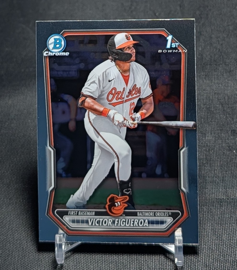 Victor Figueroa 1st Chrome Prospect Rookie RC 2026 Bowman Card #BCP-117 Orioles