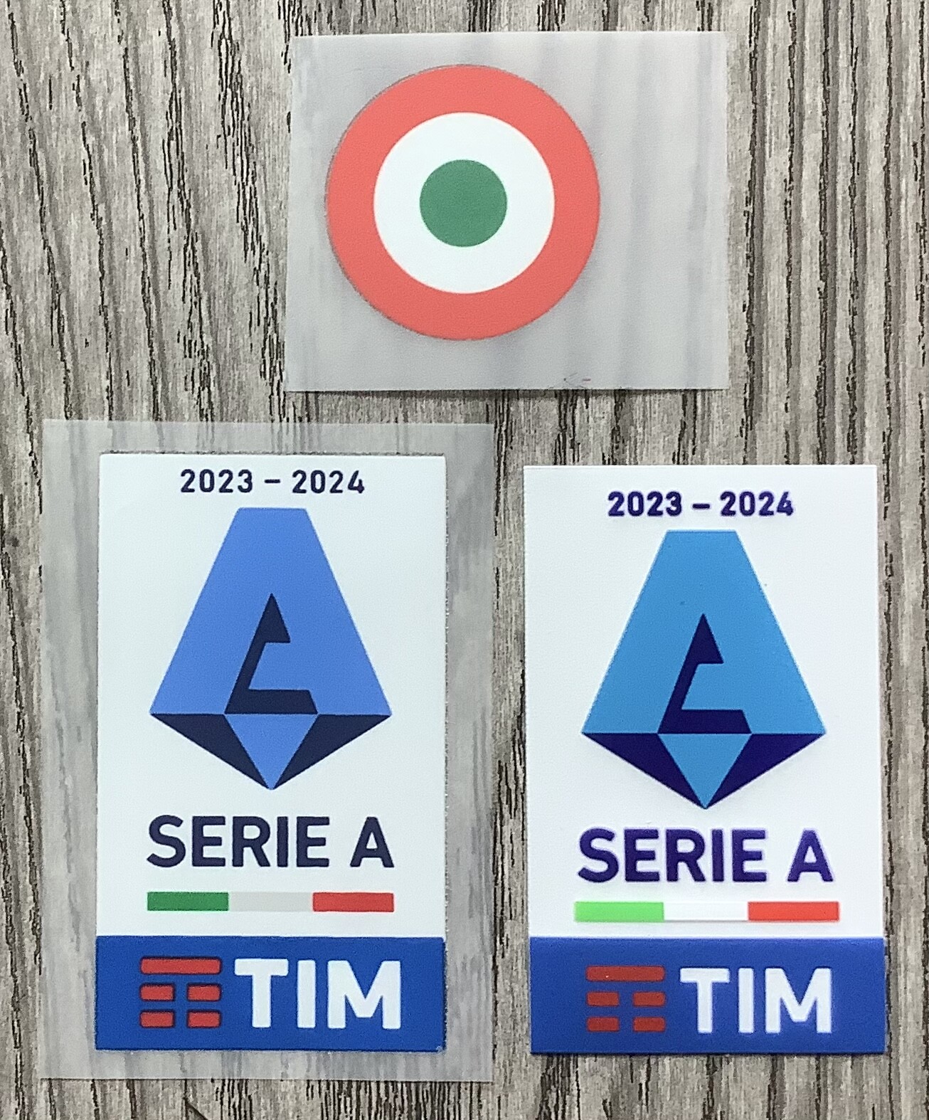 Inter Milan FC SERIE A TIM P 2023-24 + Red COPA Italia Circle Patches