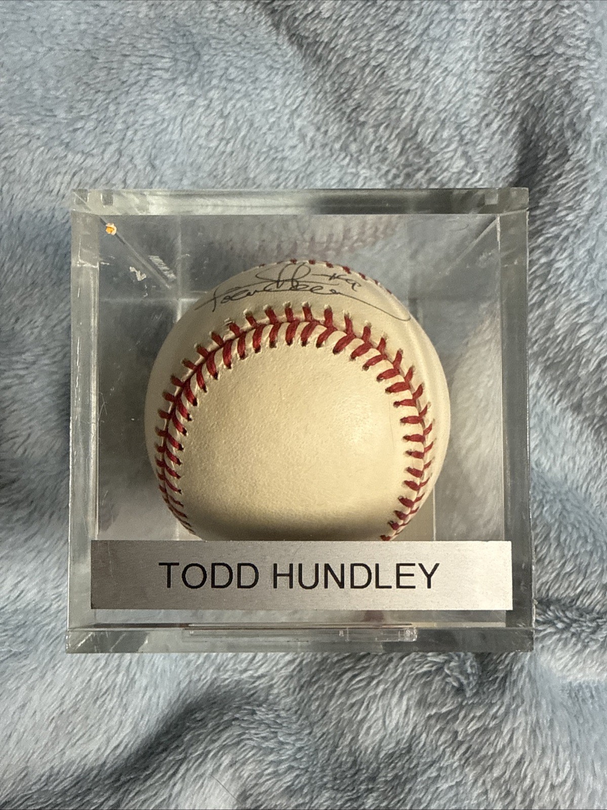 Todd Hundley Autographed Official National League Ball With COA