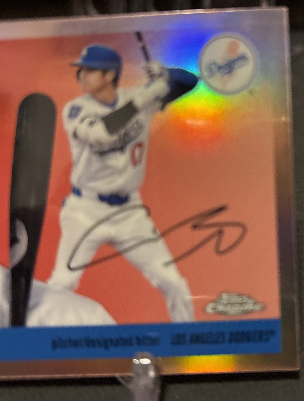2025 Topps Chrome Platinum Anniversary Shohei Ohtani Rose Gold Refractor /75
