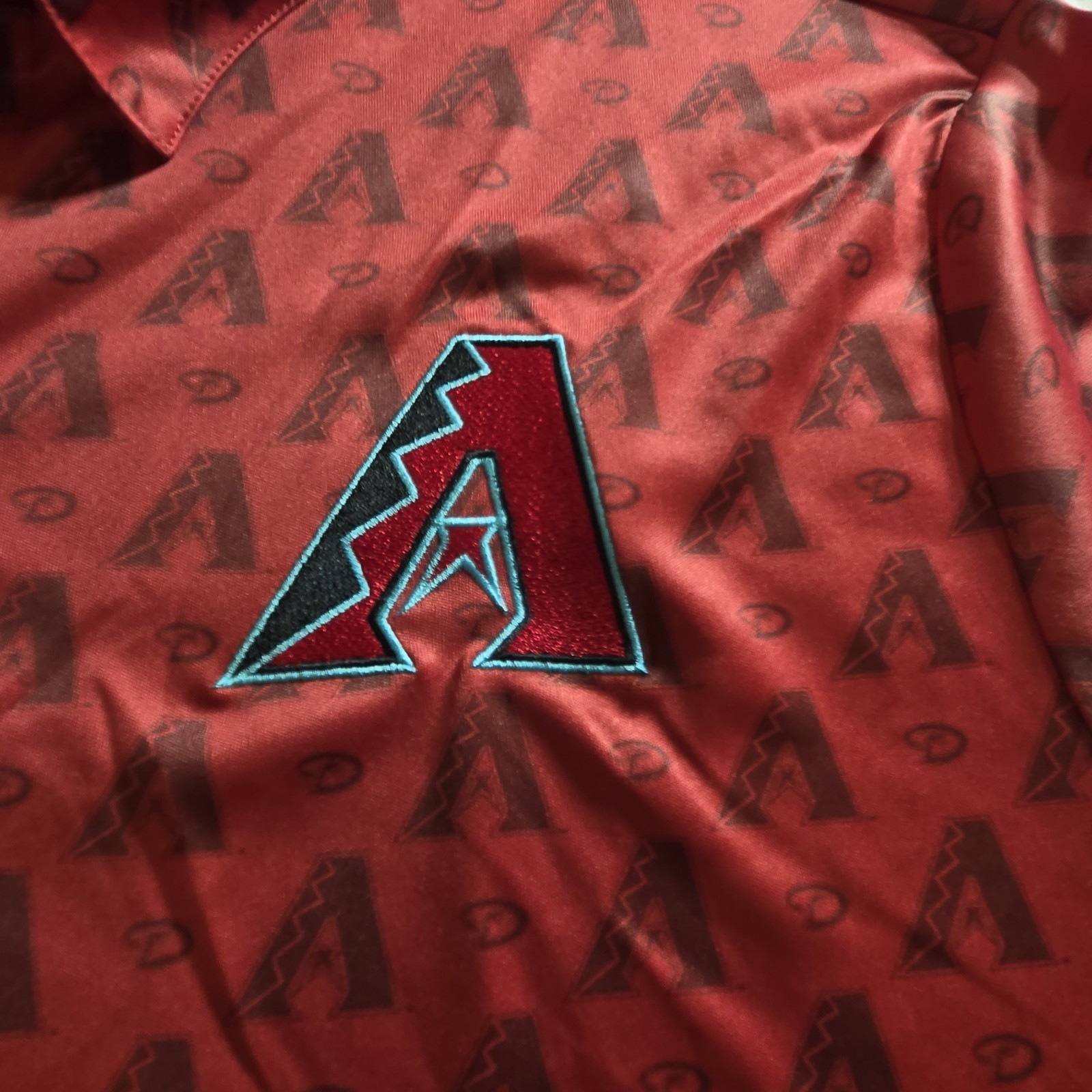 Arizona Diamondbacks Polo Shirt Budweiser Mens XL Red MLB Baseball MS1