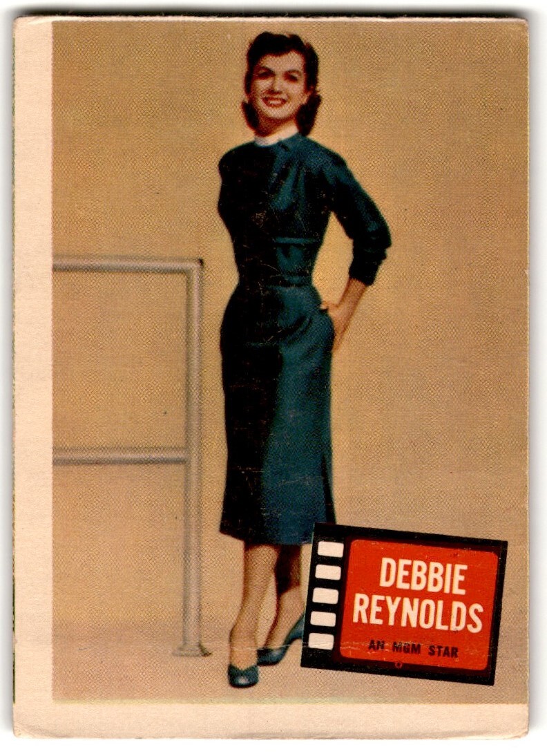 1957 Topps Hit Stars Debbie Reynolds #88