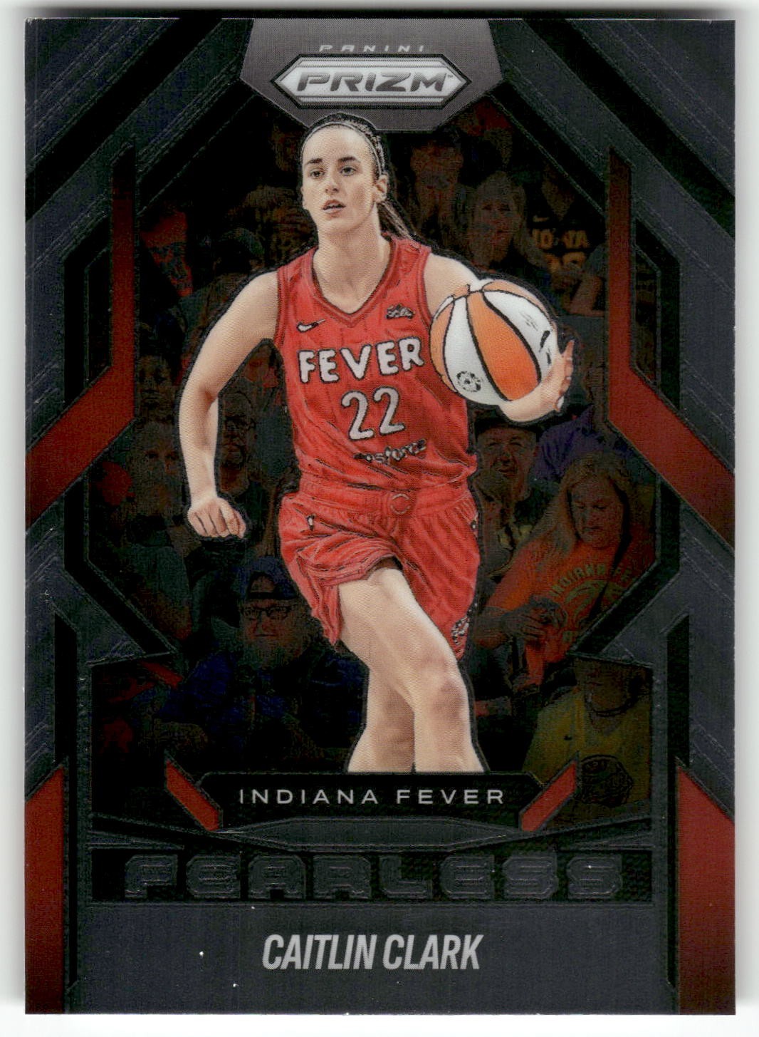 2025 Panini Prizm WNBA #7 Caitlin Clark Fearless