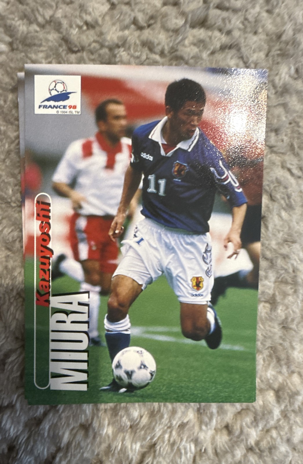 1998 Panini France 98 – Kazuyoshi Miura #92