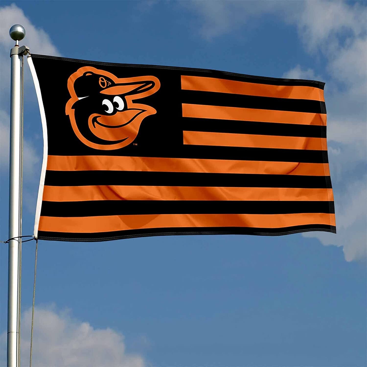Baltimore Orioles 3×5 ft Flag Banner MLB Baseball Champions Free Shipping