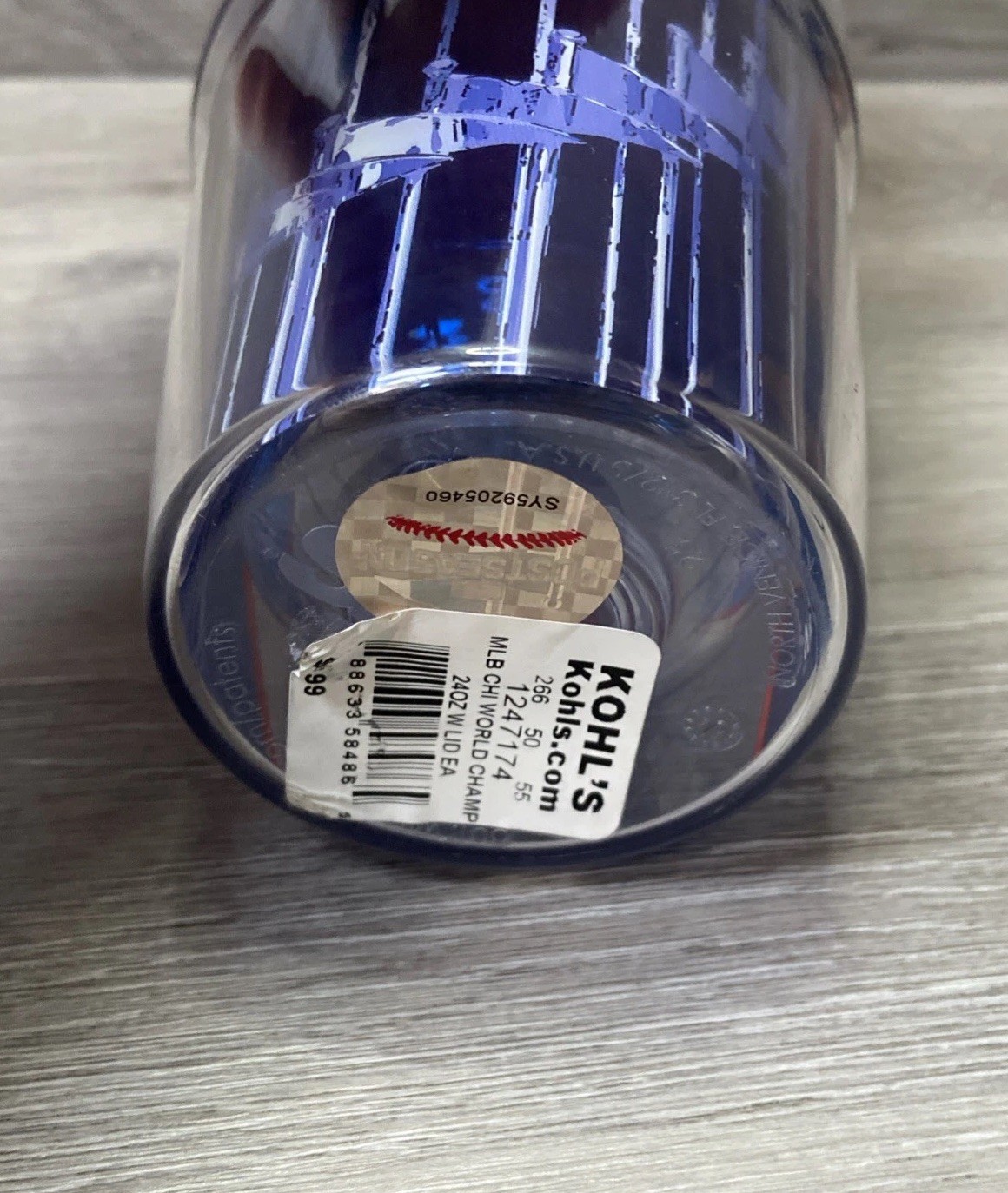 Chicago Cubs 2016 World Series Champions Tervis Tumbler With Lid Hot Cold 24 Oz