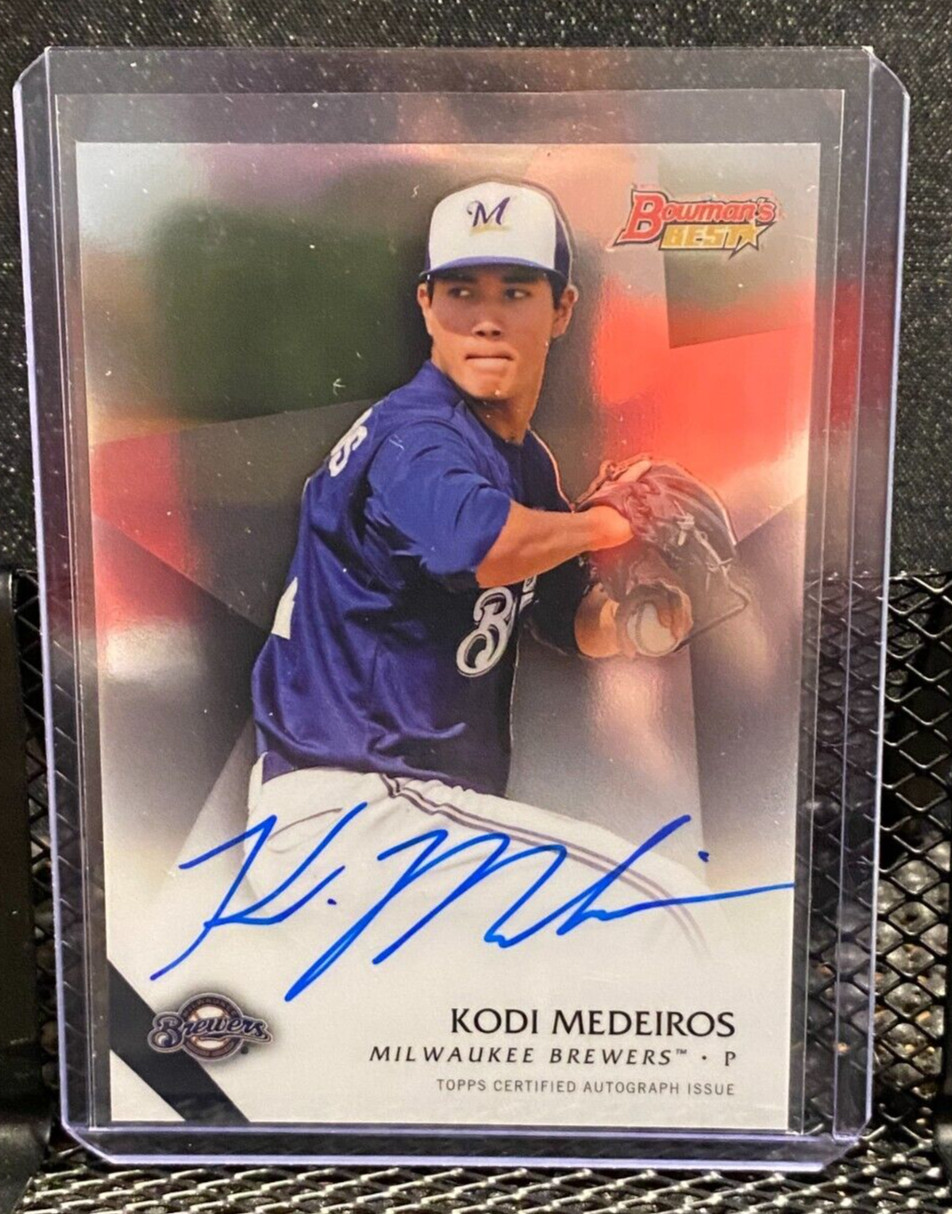 K. Medeiros 2015 Bowman’s Best Auto – Brewers