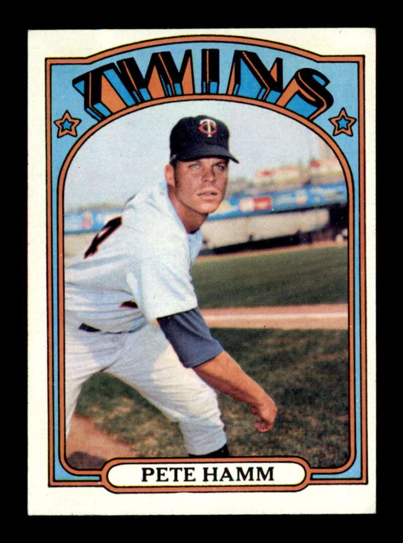 1972 Topps #501 Pete Hamm EX/EX+ X3709057
