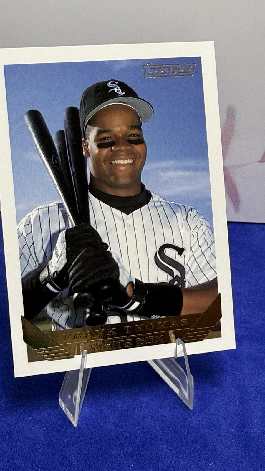1990 Topps – Frank Thomas White Sox 1st Draft pick #414 (RC) 1993 Topps GOLD