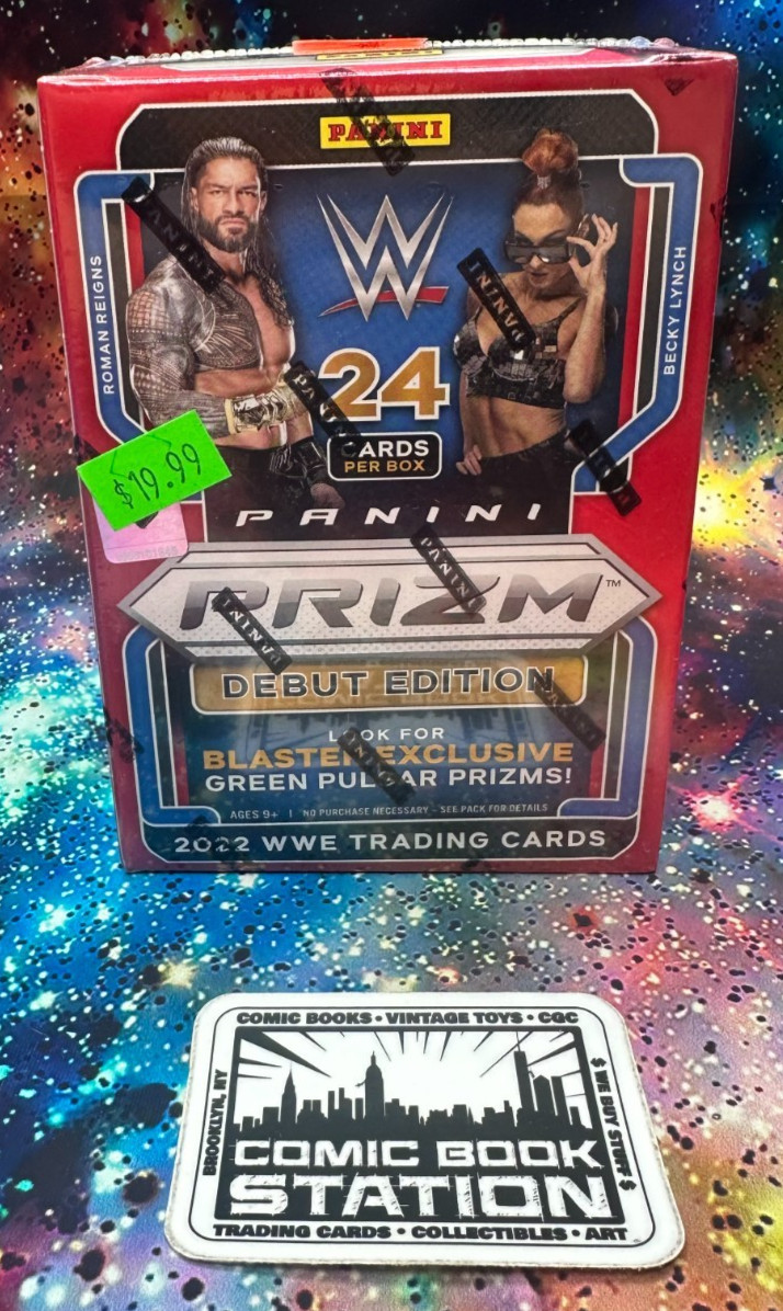 WWE Wrestling 2022 Panini Prizm Blaster Box Factory Sealed KX