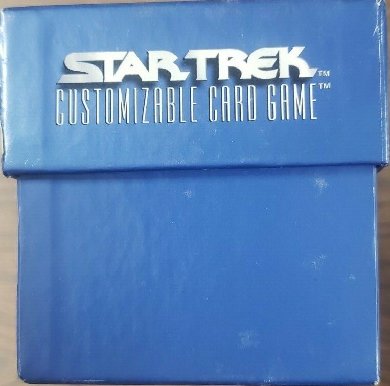 Star Trek Customizable Card Game EMPTY Collectible Storage Box ONLY