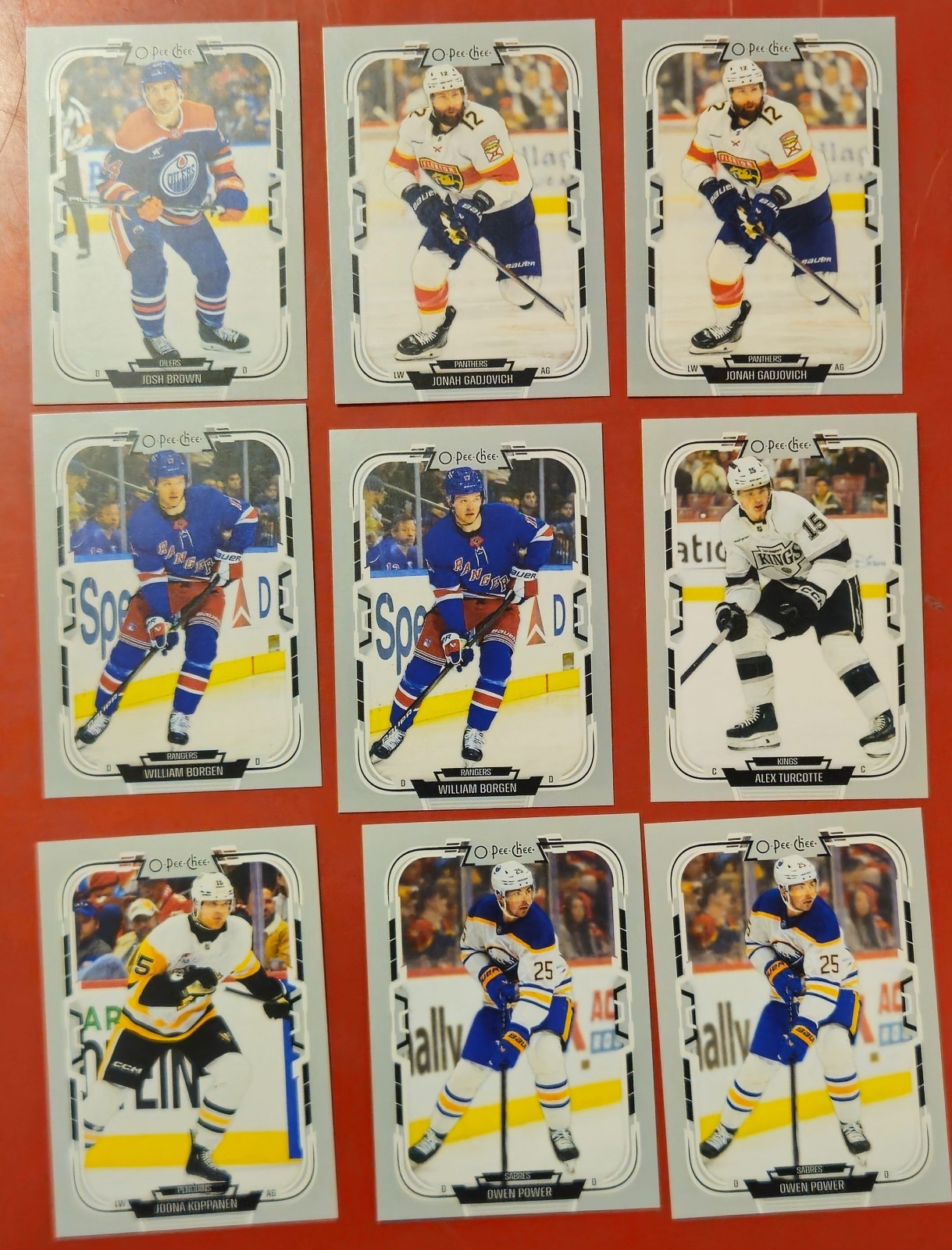 2025-26 O-PEE-CHEE HOCKEY #251-500 BASE FREE SHIPPING CAN/USA 2 CARDS MINIMUM