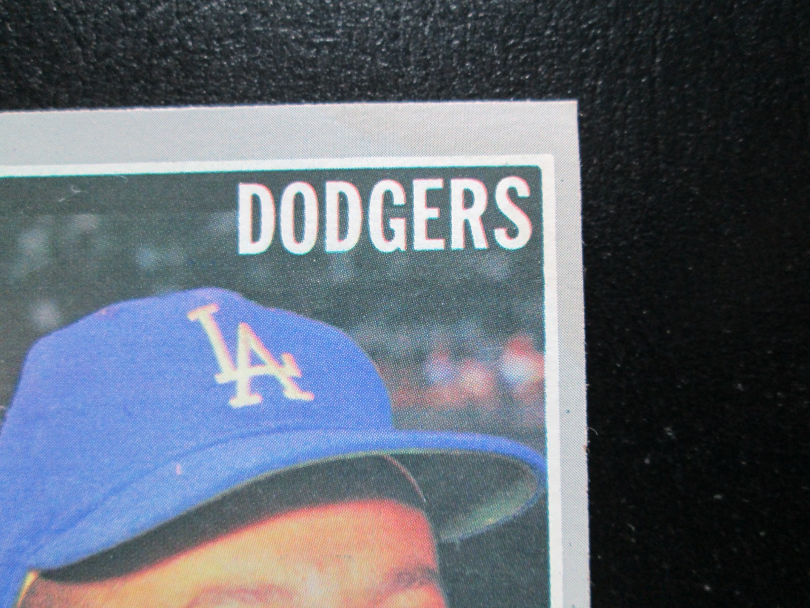 MAURY WILLS 1970 TOPPS BASEBALL CARD # 595 EX WATER STAIN