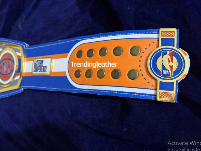 New York Knicks Legacy Title Belt Championship Belt Adult Size Replica