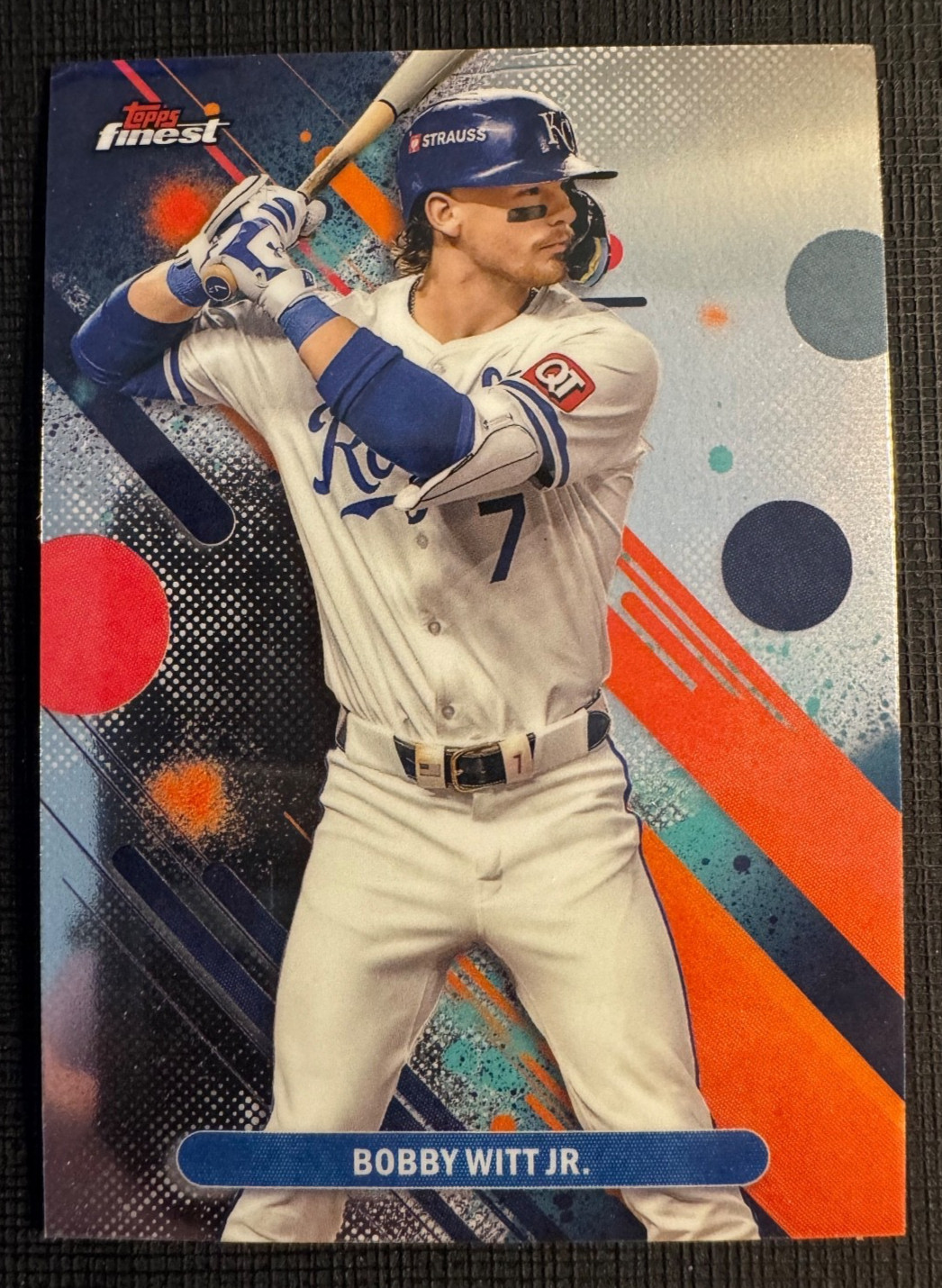 Bobby Witt Jr. – 2025 Topps Finest #28 Kansas City Royals