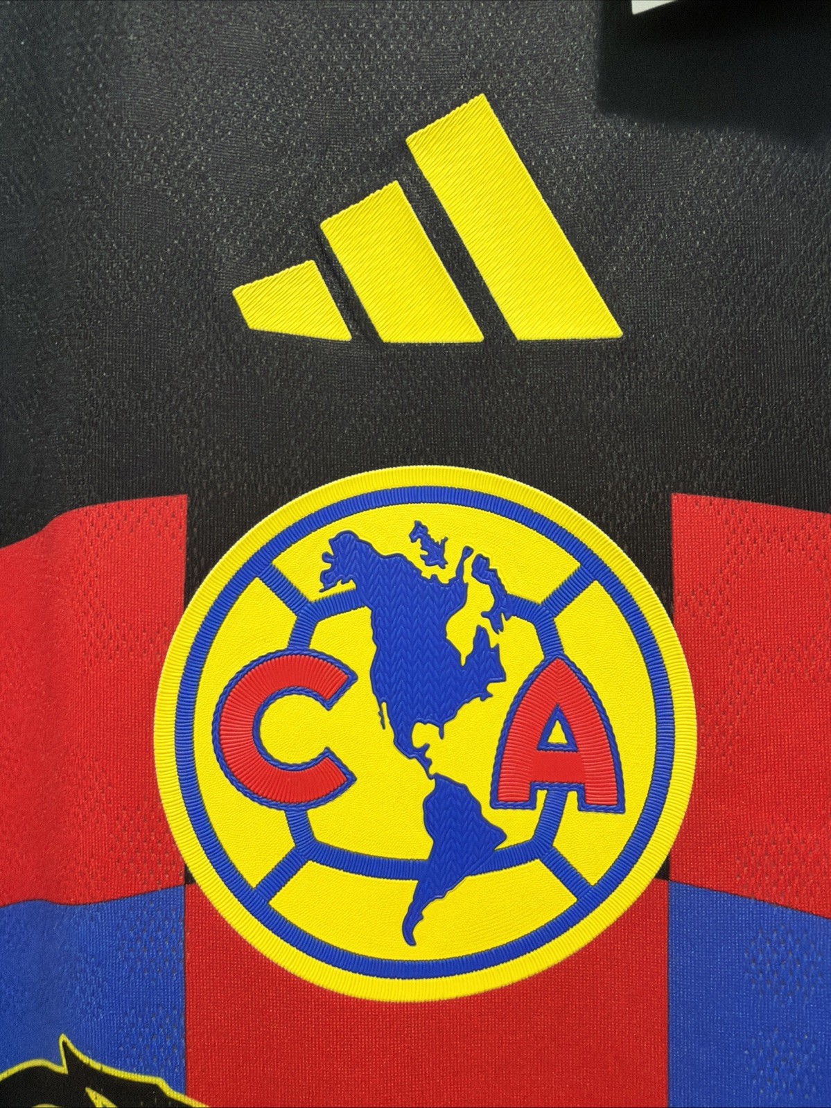 Fidalgo #8 Mens LARGE Adidas Club America Authentic Patrio Mexican Home Jersey
