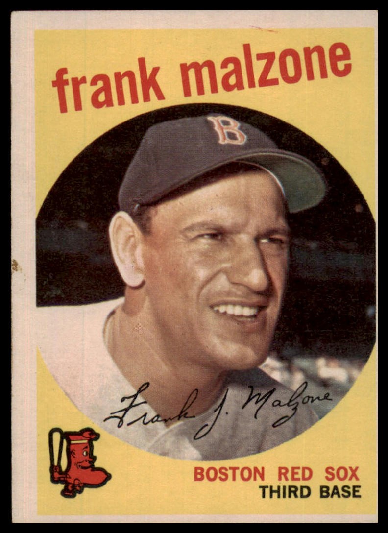 1959 Topps Frank Malzone #220 Ex Combine Shipping