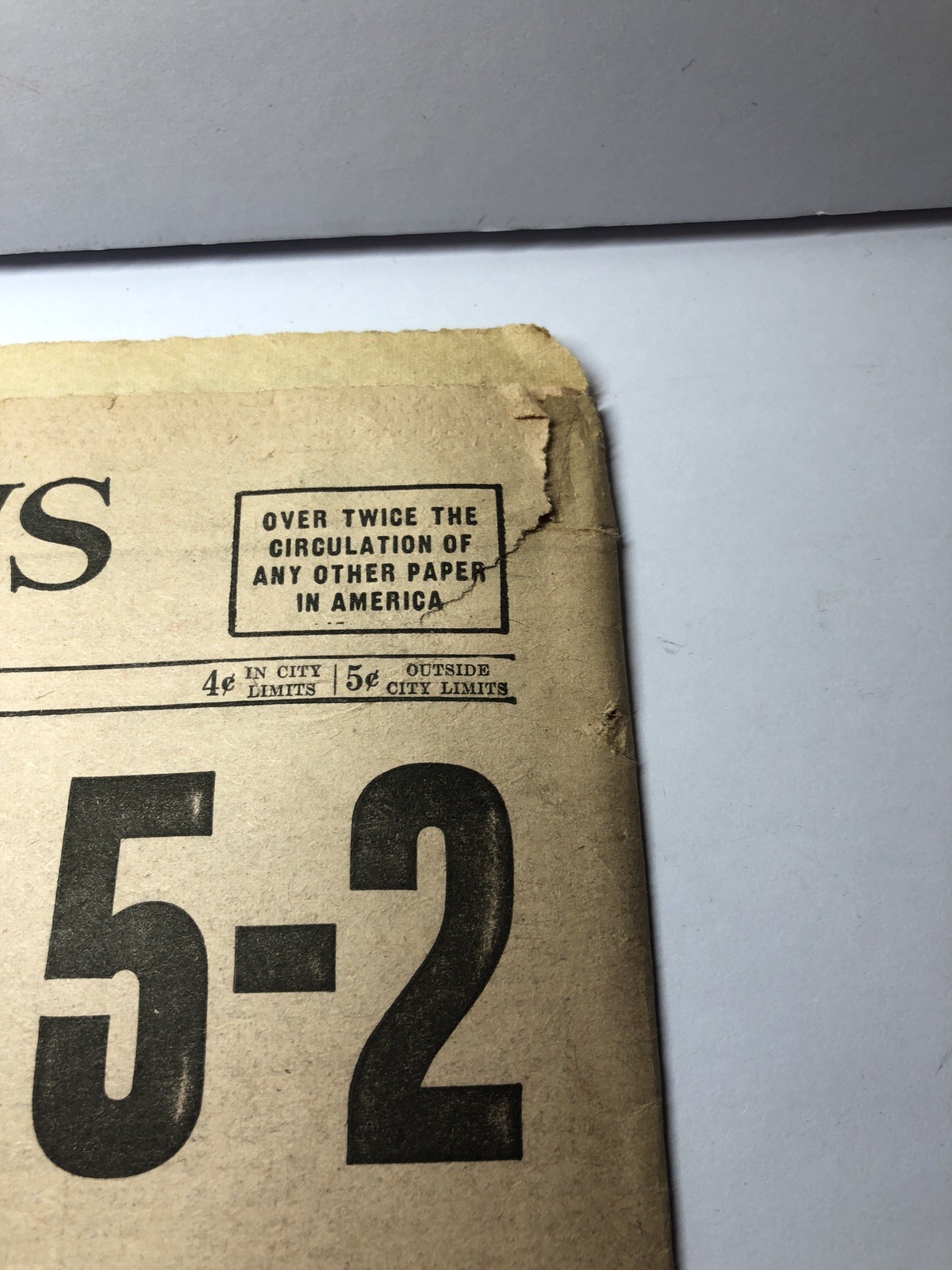 “THE CATCH” Willie Mays Newspaper Daily News NY 1954 MLB World Series Game 1 Sep