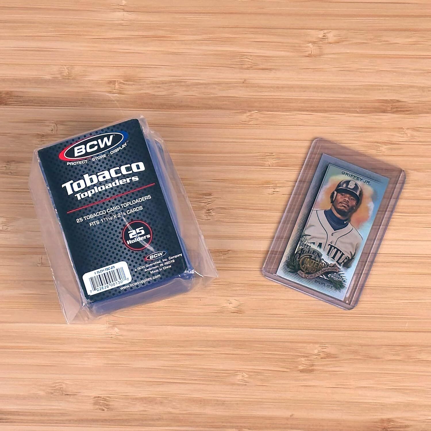 75 BCW Topload Holders Tobacco Card 2×3 For Mini Topps T205/T206/Allen & Ginter