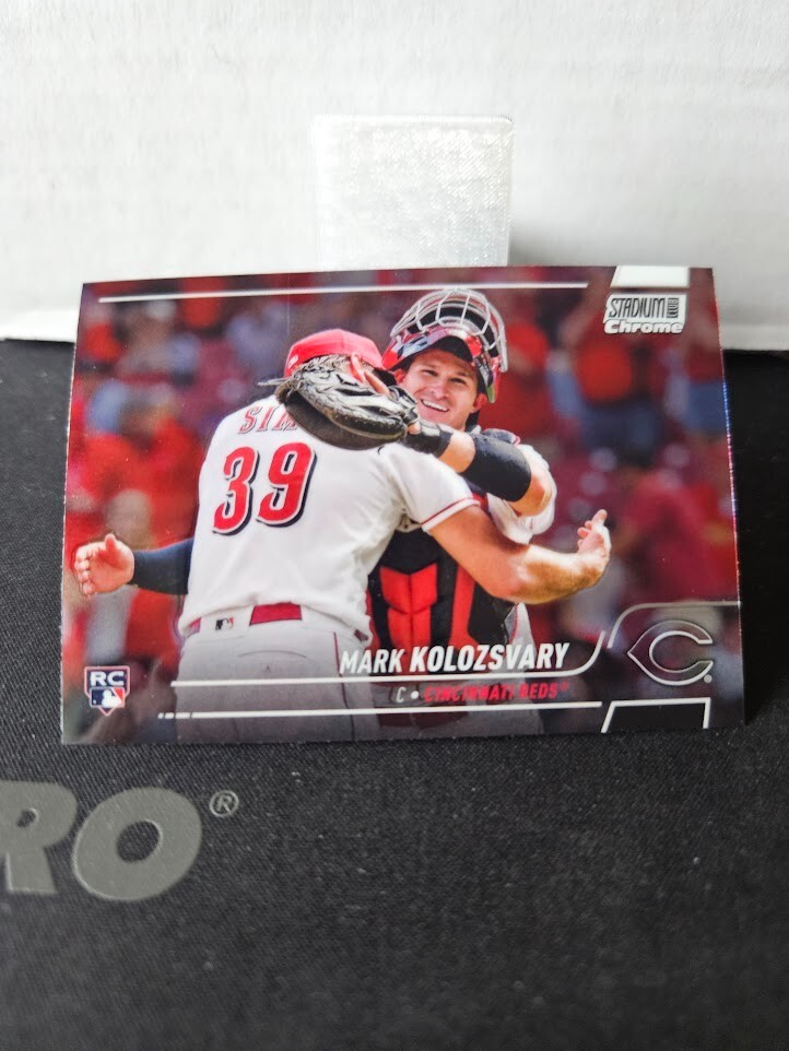 2022 Topps Stadium Club Chrome Mark Kolozsvary Rookie #341