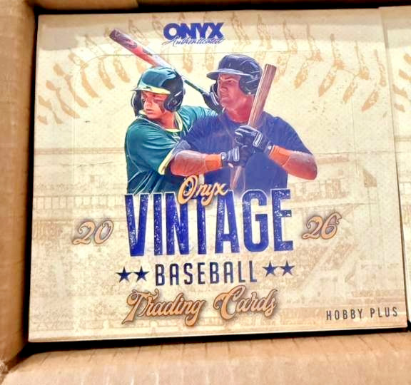 2026 Onyx Vintage Baseball Hobby Plus Box | 10 AUTOS | Skenes Griffin ON HAND