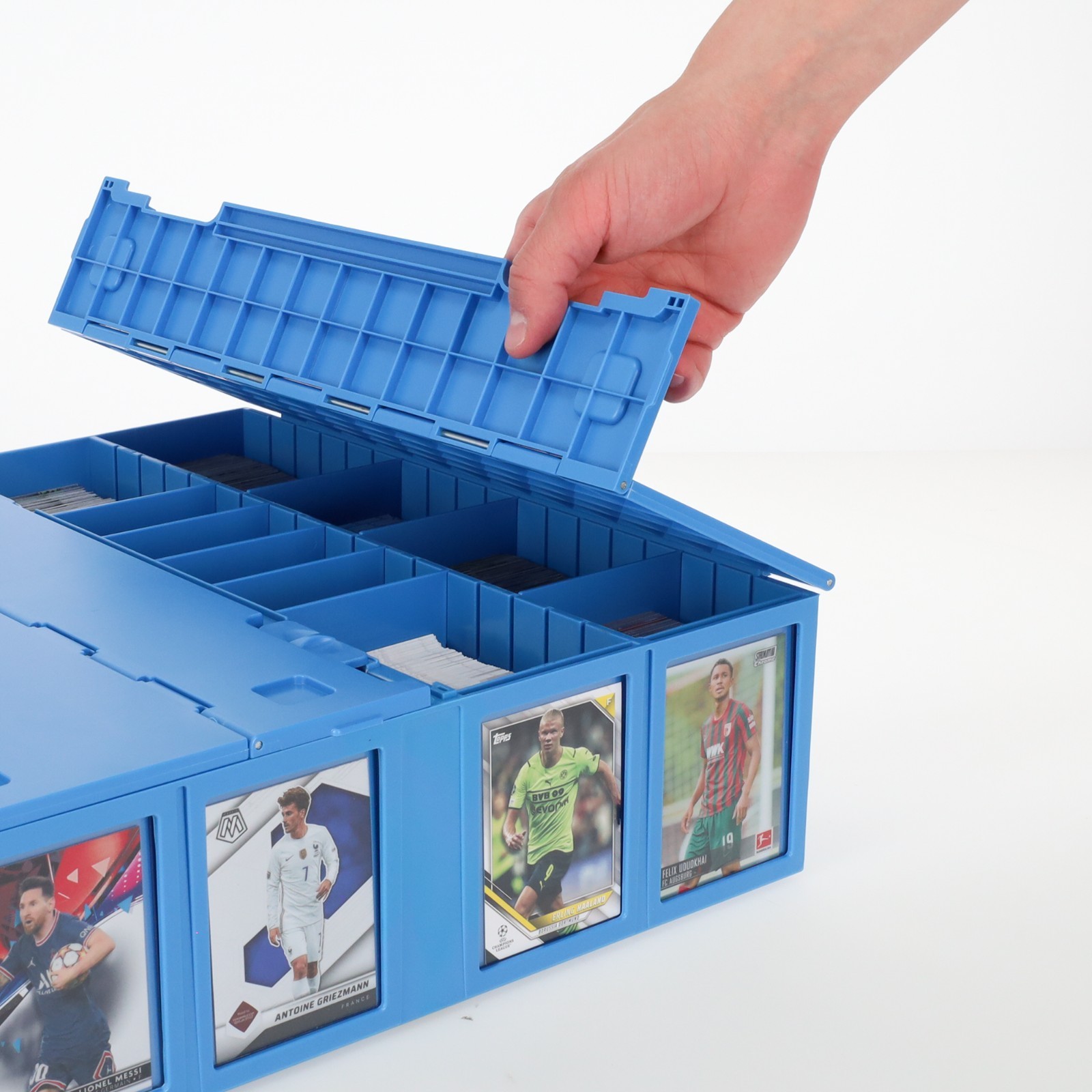 BCW Collectible Card Bin Hold Gaming Sport Toploaders Magnetic / Deck 3200 Box