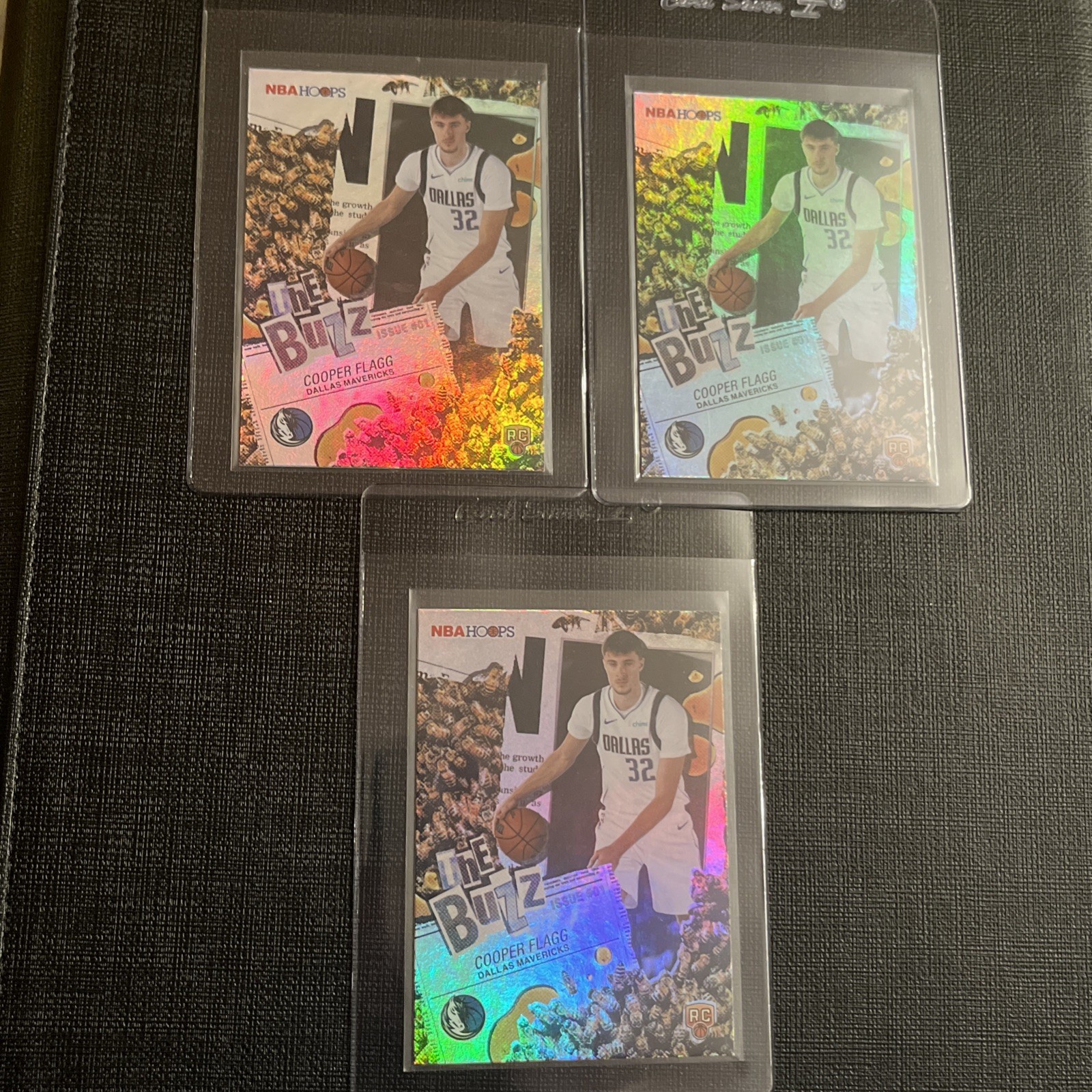 Cooper Flagg Rookie 3 Card Lot NBA Hoops RC #TB-1