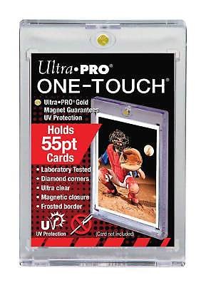 (25) Ultra Pro Magnetic One Touch 55pt Card Holders UV