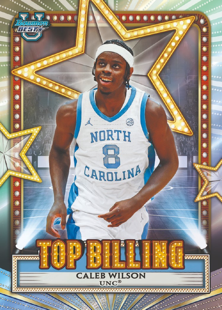 2025-26 Bowman University Best Basketball – Hobby Box 4 Autos, Future NBA Stars!