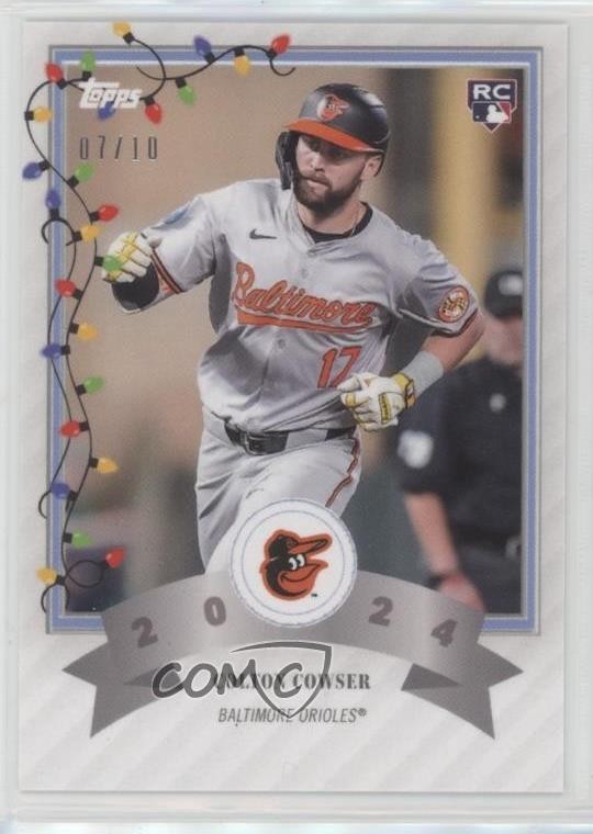 2024 Topps Wonderland Holiday Lights 7/10 Colton Cowser #5 Rookie RC 1sr2