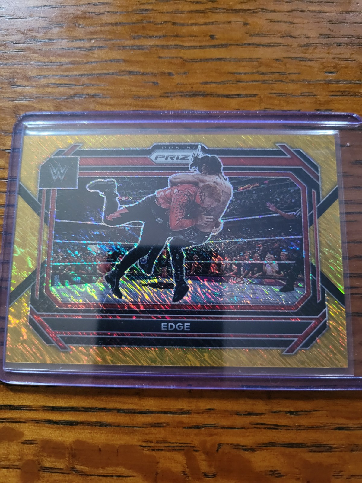WWE 2023 Panini Prizm Edge FOTL Gold Shimmer /5 *See Description*