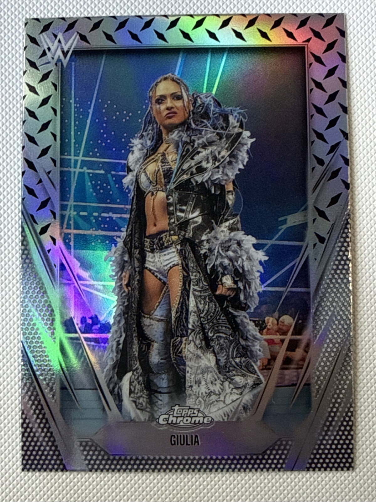 DIAMOND PLATE REFRACTOR 2026 Topps Chrome WWE Cards You Pick/Choose! READ*