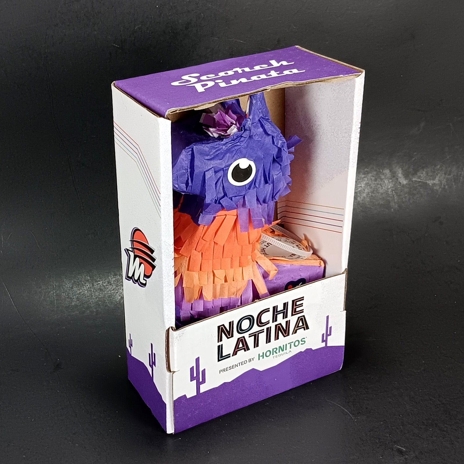 Mini Pinata Phoenix Mercury Noche Latina WNBA By Hornitos Tequila 6″ NEW