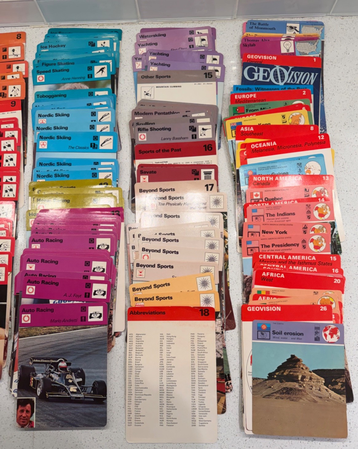 HUGE 1977-78 Sportscaster Cards – Dividers – Booklets ASSORTED 550+ piece Lot