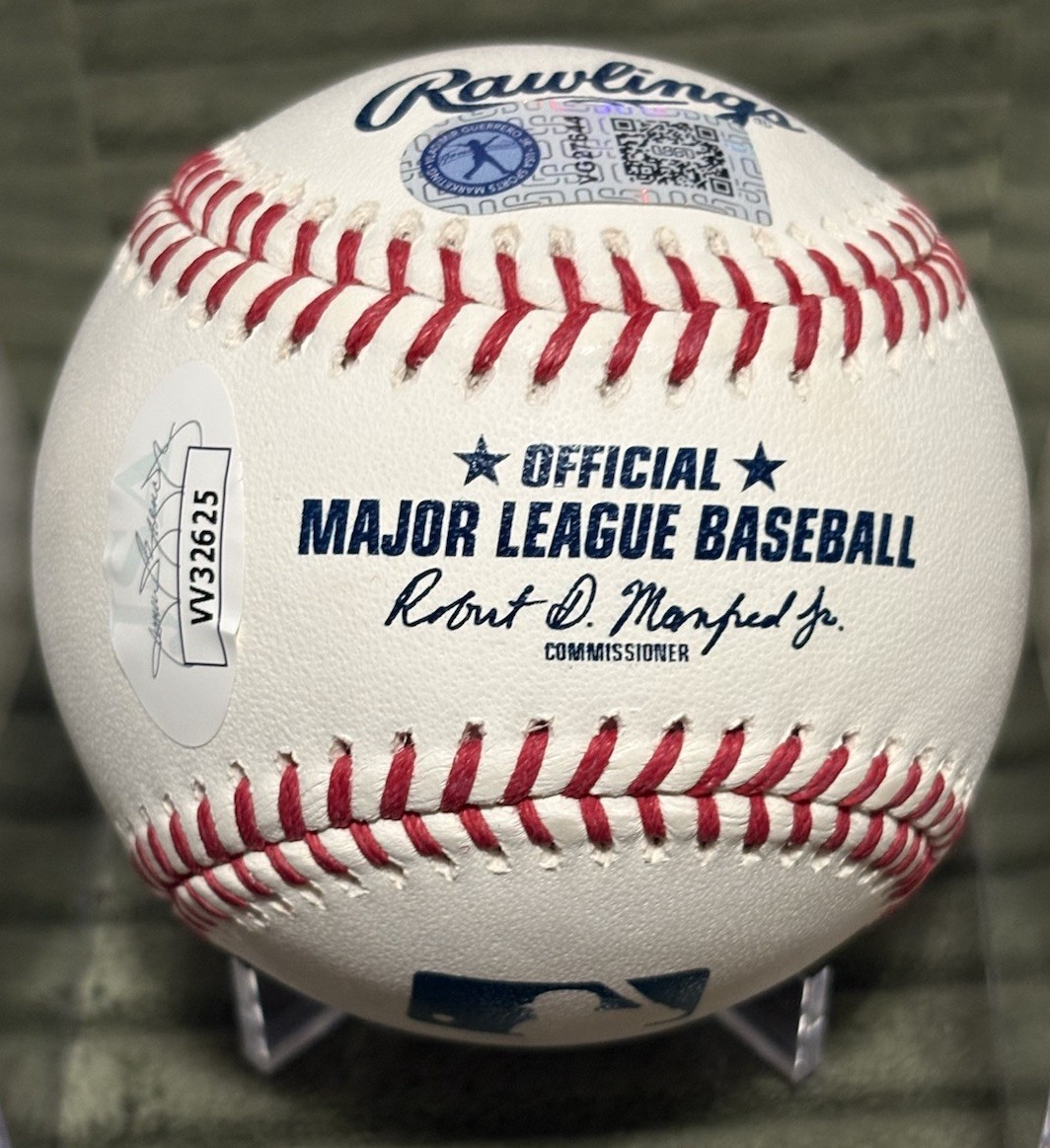 VLADIMIR GUERRERO JR. Signed Rawlings OMLB Baseball w/ VLADITO Inscription JSA