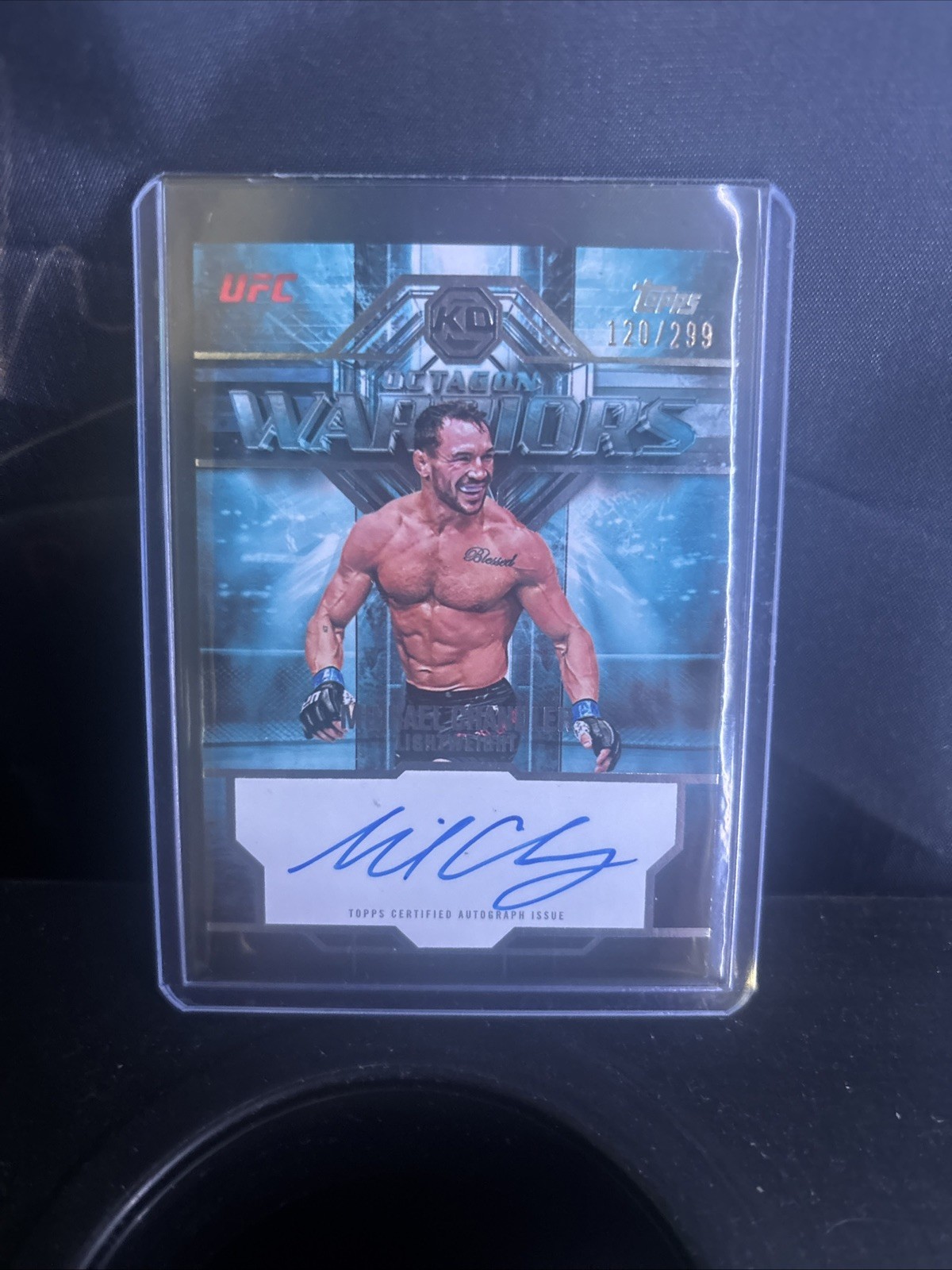 2026 Topps Knockout UFC Michael Chandler Octagon Warriors Autograph /299