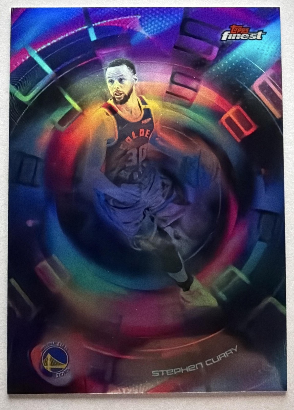 2025-26 Topps Finest Stephen Curry #P-4 Pulse SSP Warriors