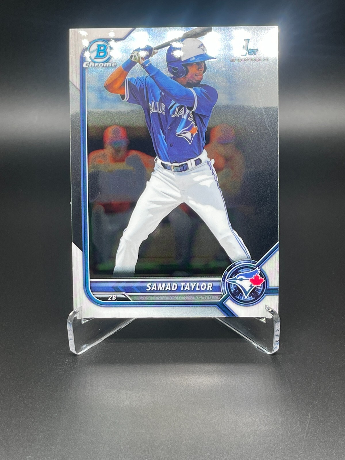 2022 Bowman Blue Jays Samad Taylor 1st Bowman Chrome BCP-92 – Free Shipping