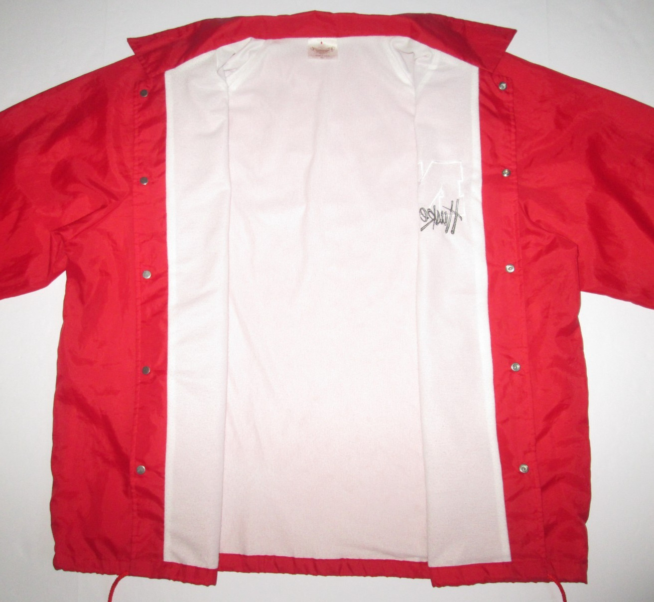 Nebraska Huskers Auburn Sportswear Coach’s Jacket Men’s XL Lined