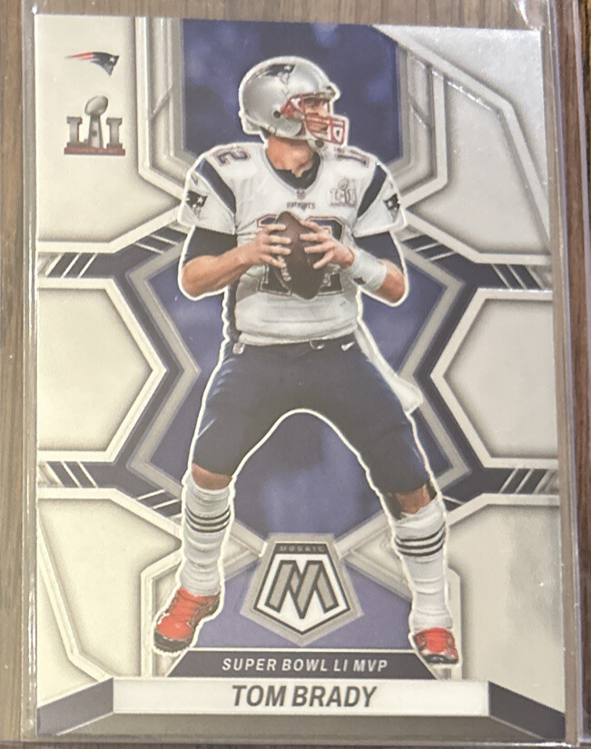 2022 Panini Mosaic Super Bowl MVP Tom Brady Patriots
