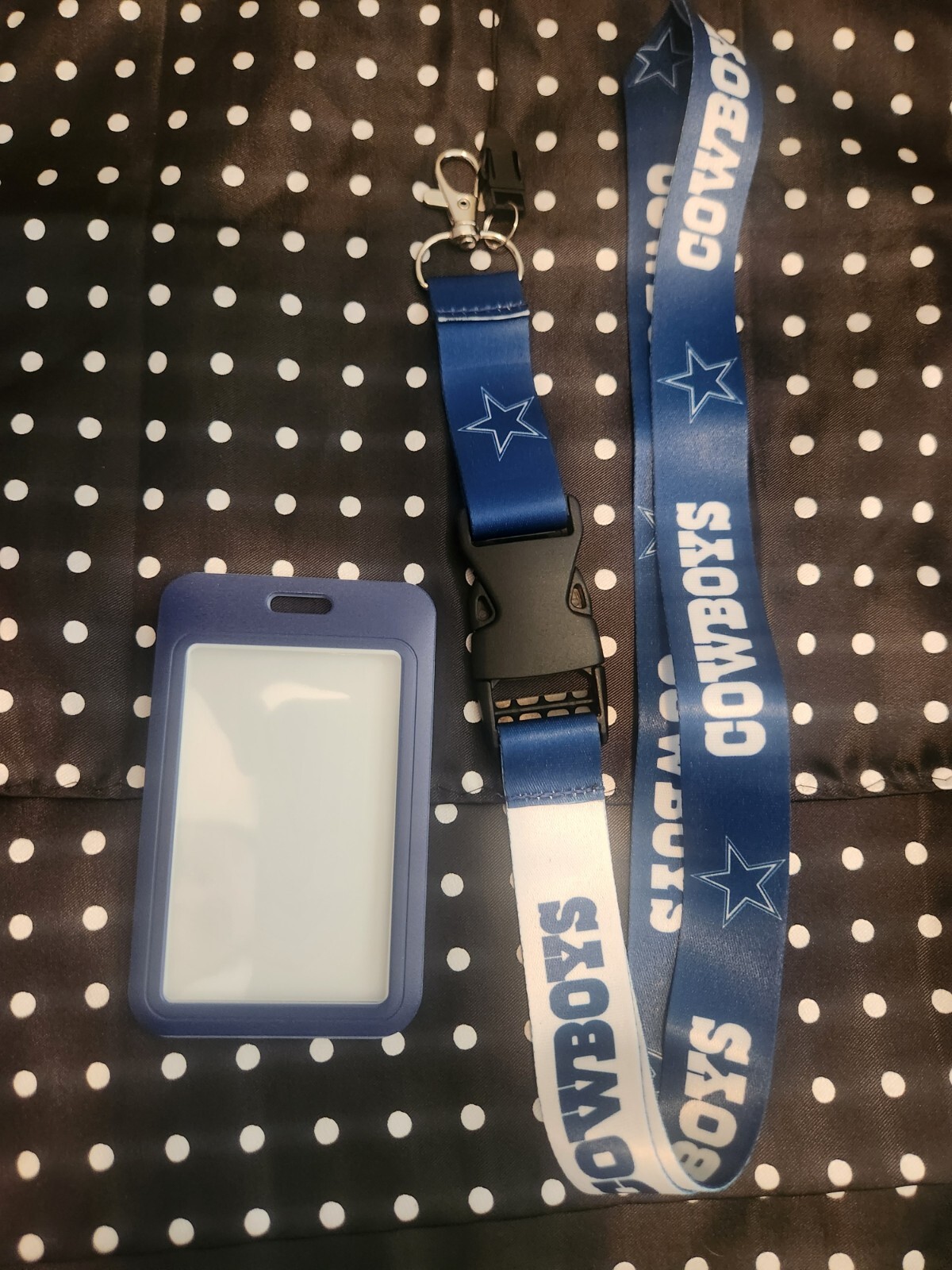Dallas Cowboys NFL Lanyard Keychain & ID Holder
