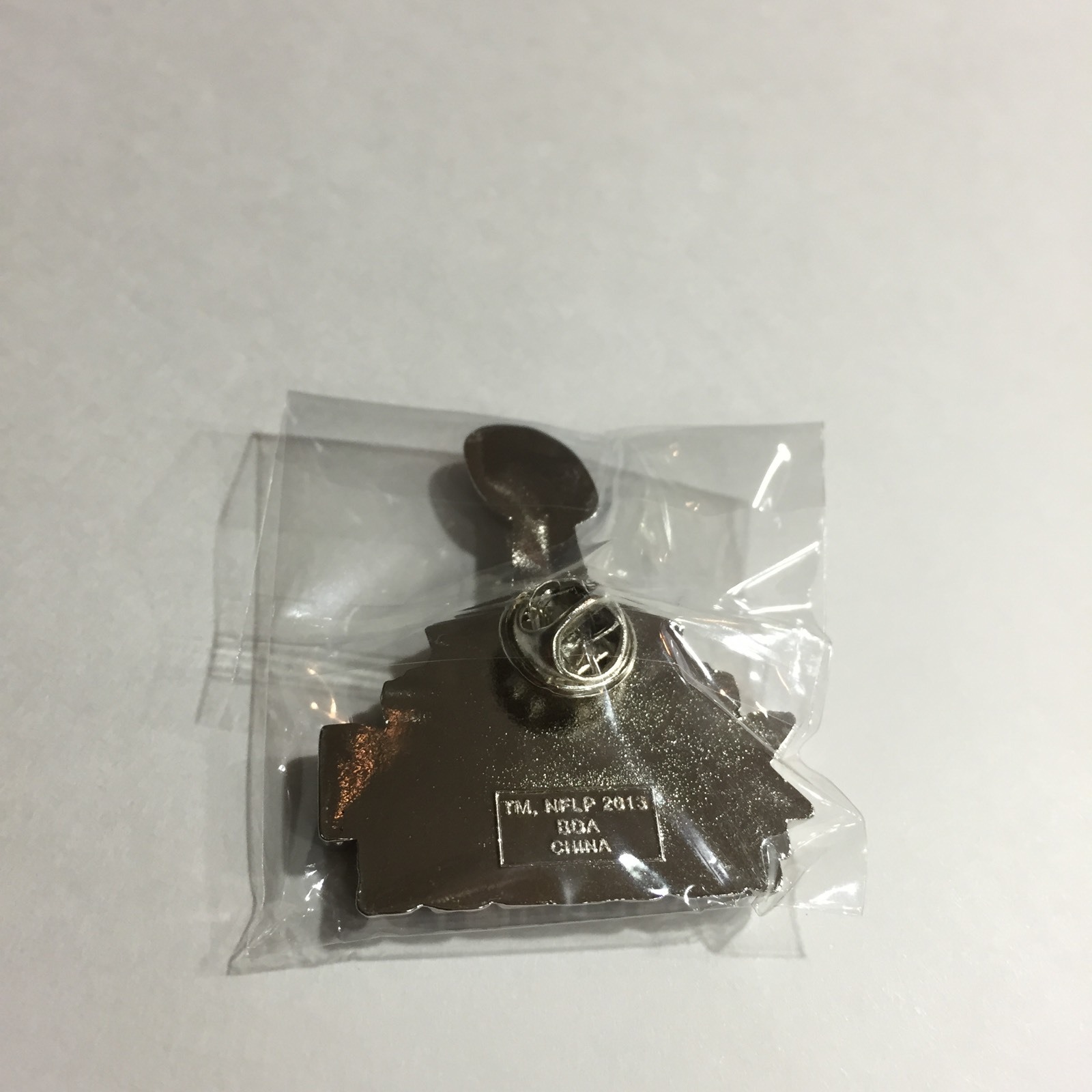 Super Bowl 47 XLVII NFL Teammate Press Media Pin Badge Button 2013 Ravens SGA 🏈