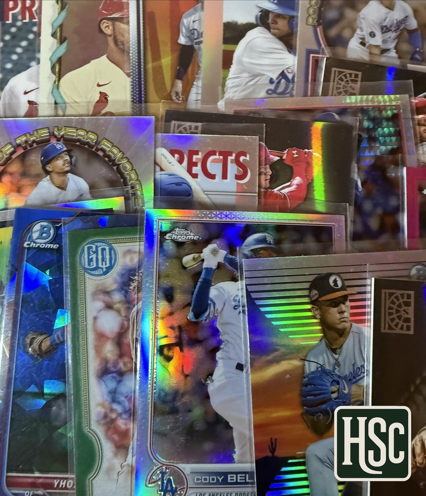 Baseball MLB – 80 Card Lot – Rookies, Parallels, Memorabilia, Autos, Numbered