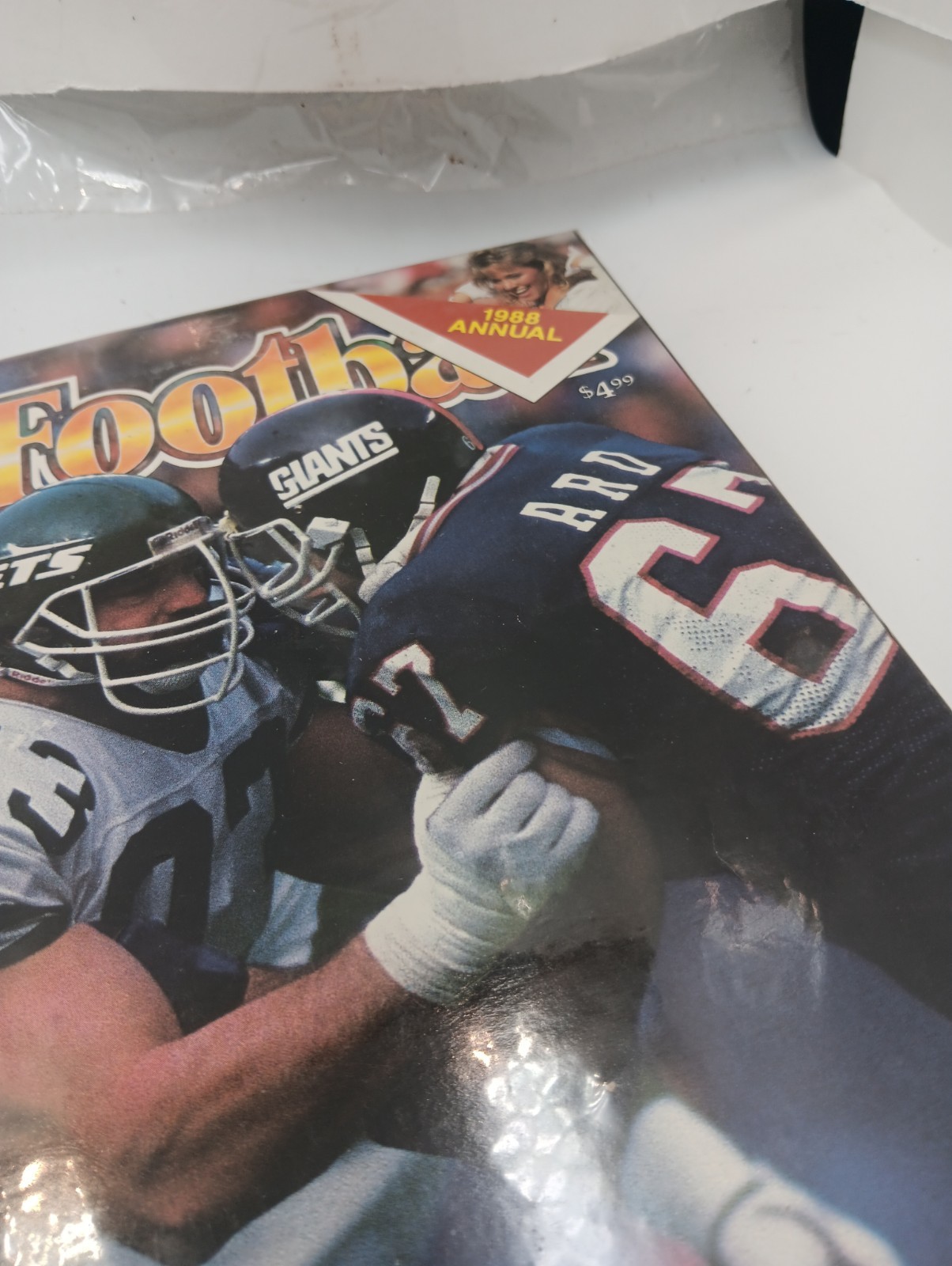 Lot of 4 1988 1982 1983 1988 Athlon’s Pro Football Annual Magazine Inside Sports