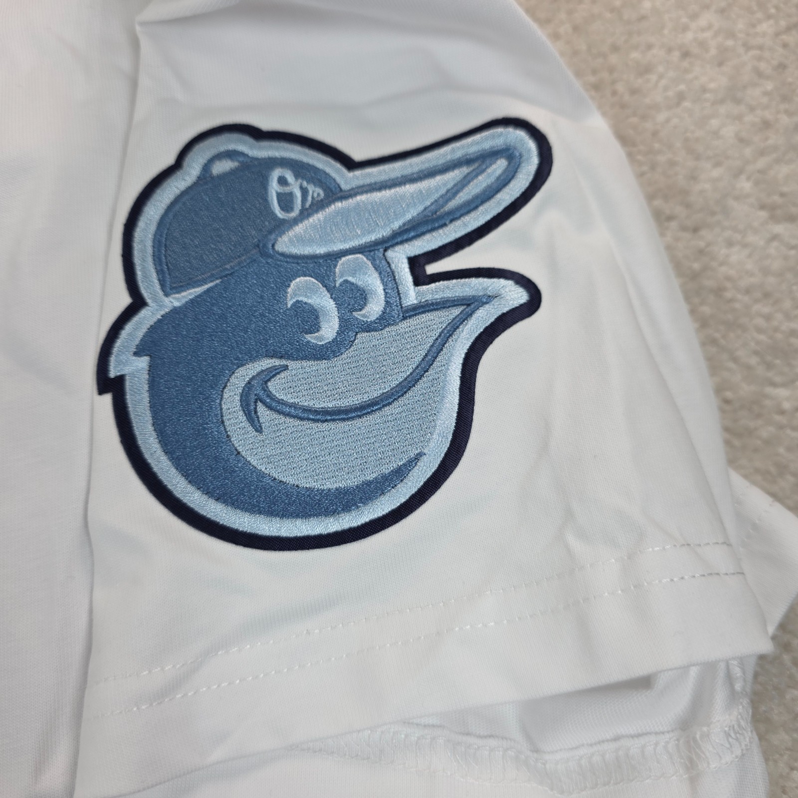 Pro Standard T-Shirt Mens L White Baltimore Orioles MLB Logo Country Club NWT
