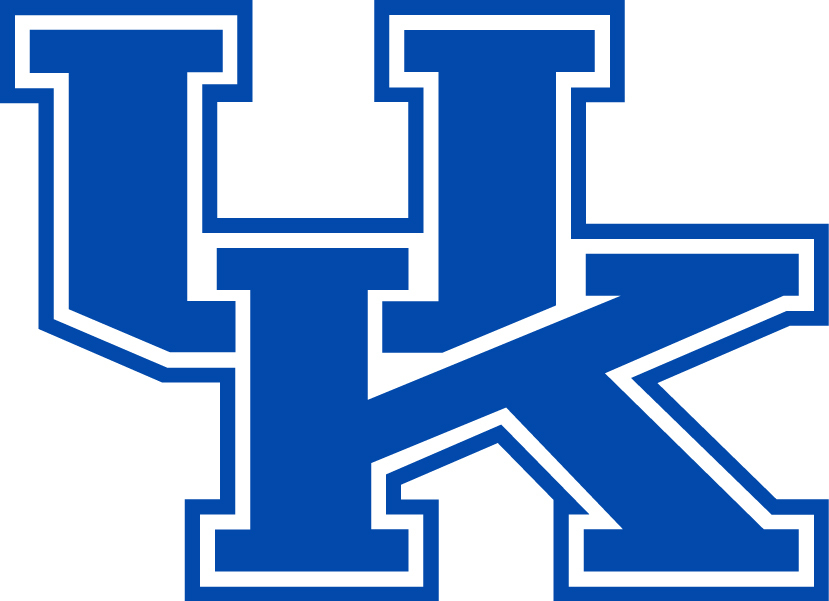 University of Kentucky Wildcats UK 3″ White or Blue Vinyl Decal Truck Car Window