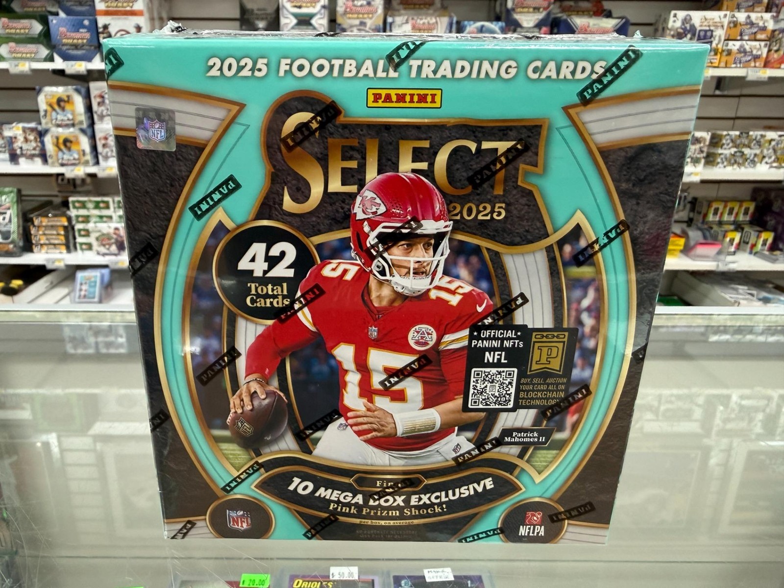 2025 Panini Select NFL Football MEGA BOX Look for Autographs Factory Sealed