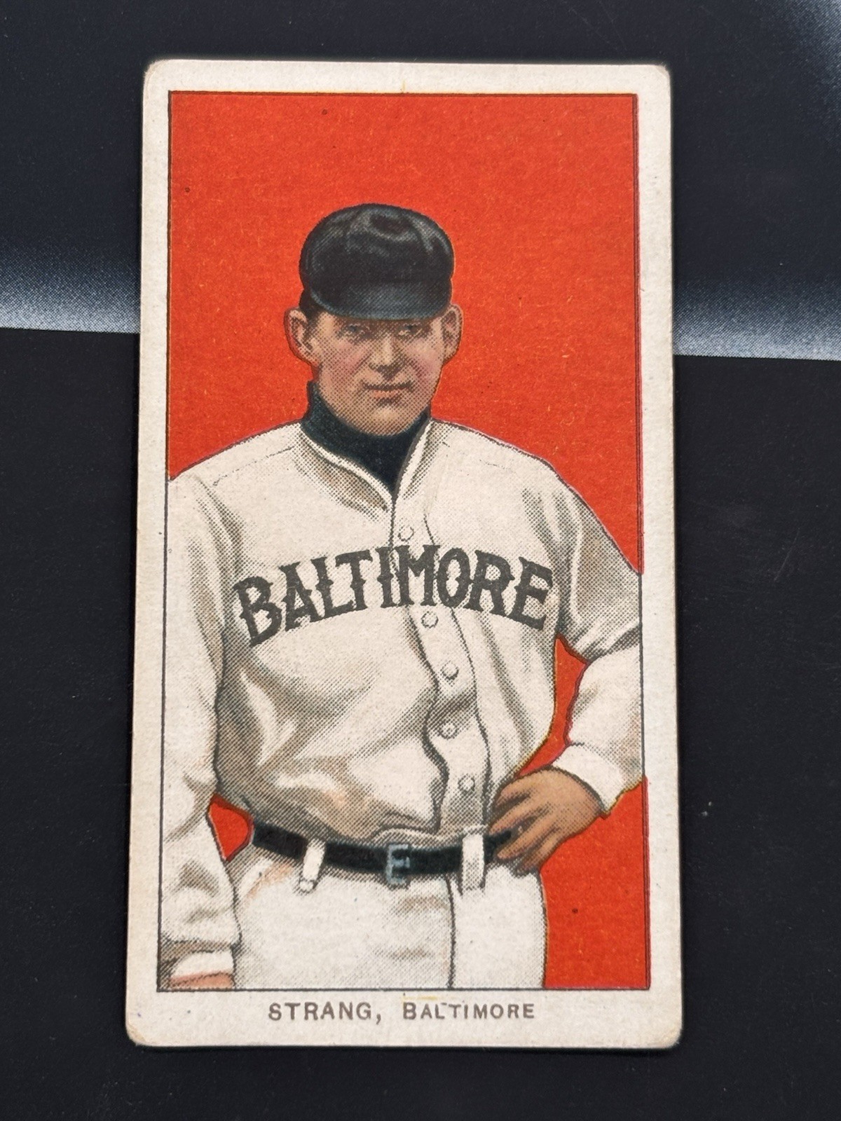 1909-11 T206 – Piedmont – Sammy Strang – Baltimore Orioles