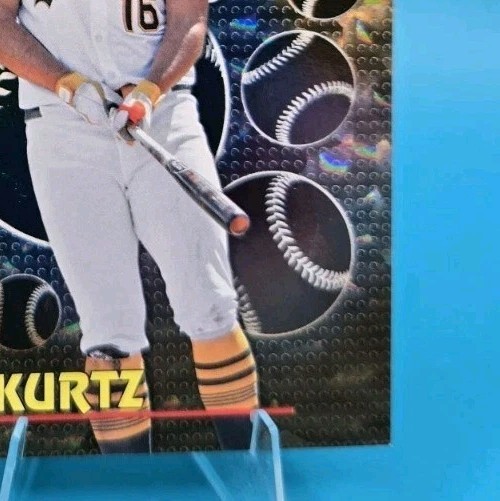 2026 Topps Series 2 Nick Kurtz Titans Of The Game GOLD CRACKLE #d /50. Awesome!