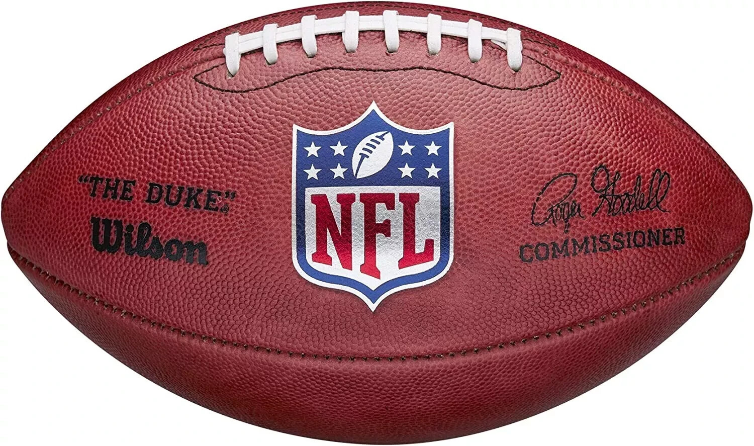 *GAME DAY* WILSON REGULATION “THE DUKE” OFFICIAL NFL LEATHER FOOTBALL GOODELL!